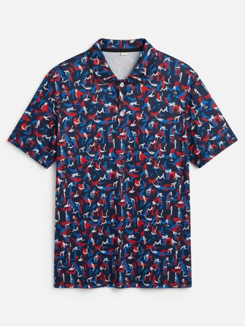 Men's Golf Short-Sleeve Polo IT FITS LIKE M To L